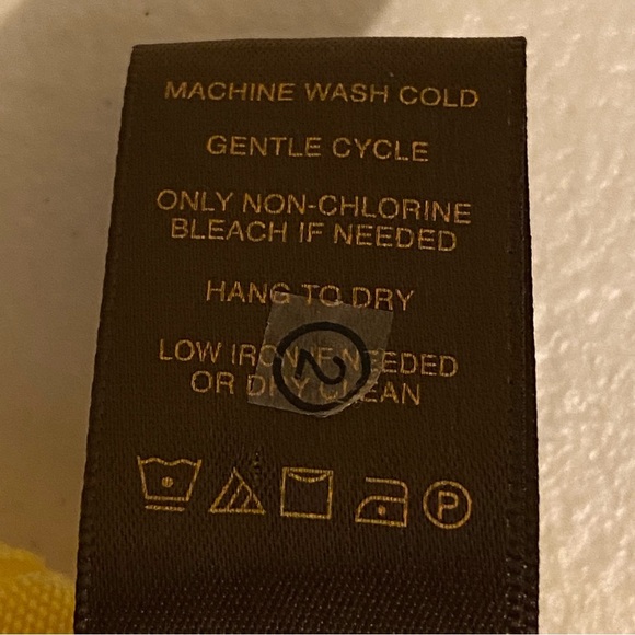 Multiples Women Sheer Zip Up Size S Top/Jacket Cover Up Yellow Roll Tab Sleeves - Picture 10 of 12